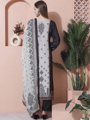 multiColormuslin embroidered dress material 2
