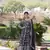 Dazzling smart black colour heavy gown with dupatta for ethnic party looks