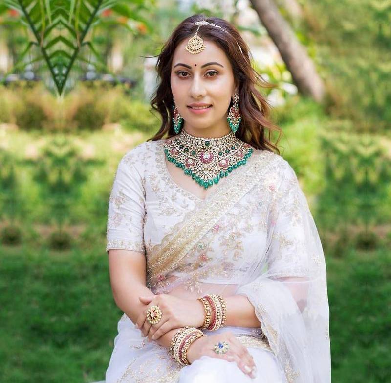 Off White Soft Net Embroidery Work Saree With Blouse Peice