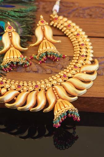 Designer geru polish mango adjustable thread