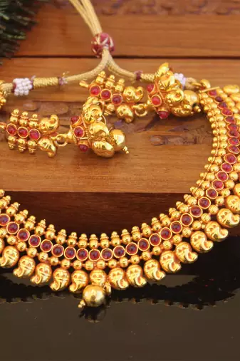 Designer geru polish mango adjustable thread