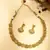 Laxmi Motif Gold Plated Necklace Set