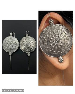 Zirconium faux diamond pendant set, silver plated cz necklace set,american diamond,indian jewellery 2