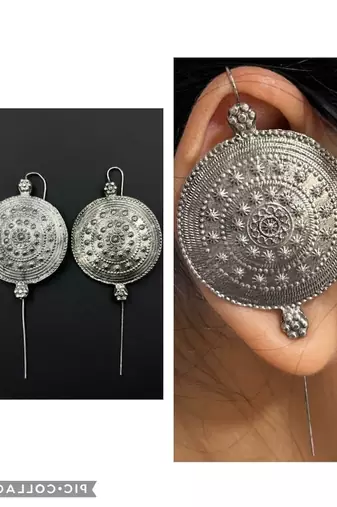 Zirconium faux diamond pendant set, silver plated cz necklace set,american diamond,indian jewellery