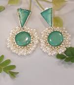 Lastest fashion pearl drop dangle earrings for women
