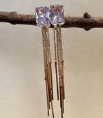 Latest fashion stylish drop dangle tassel earrings for women