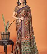  Partywear Saree For Girlish Trendy Looks With Smart Traditional Looks