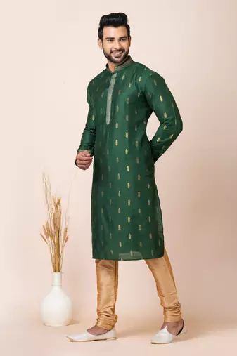 Roykals-Premium Designer Festive Wear Special Readymade Men's Kurta Pyjama