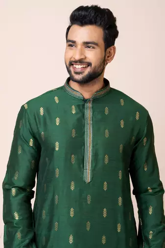 Roykals-Premium Designer Festive Wear Special Readymade Men's Kurta Pyjama