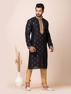 Roykals-Premium Designer Festive Wear Special Readymade Men's Kurta Pyjama 3