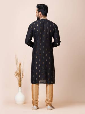 Roykals-Premium Designer Festive Wear Special Readymade Men's Kurta Pyjama 4