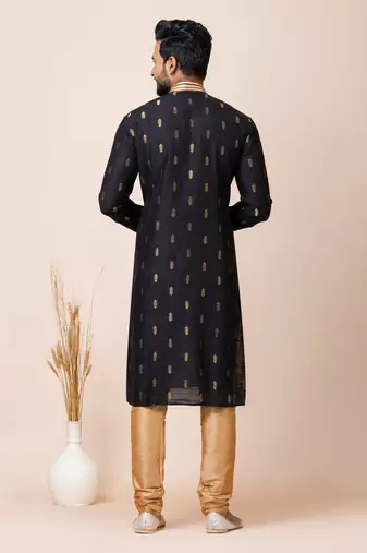 Roykals-Premium Designer Festive Wear Special Readymade Men's Kurta Pyjama
