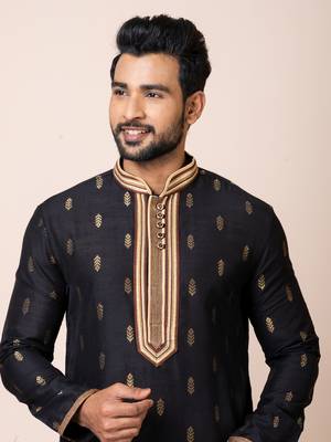Roykals-Premium Designer Festive Wear Special Readymade Men's Kurta Pyjama 5