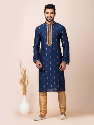 Roykals-Premium Designer Festive Wear Special Readymade Men's Kurta Pyjama 1