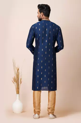 Roykals-Premium Designer Festive Wear Special Readymade Men's Kurta Pyjama