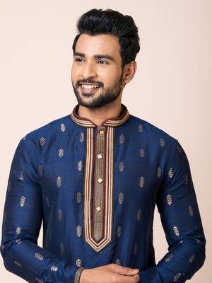 Roykals-Premium Designer Festive Wear Special Readymade Men's Kurta Pyjama 5