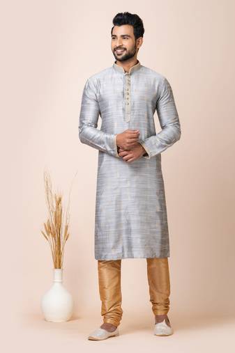 Roykals-Premium Designer Festive Wear Special Readymade Men's Kurta Pyjama