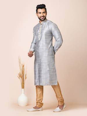 Roykals-Premium Designer Festive Wear Special Readymade Men's Kurta Pyjama 2