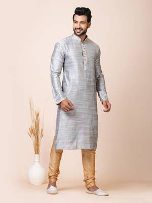 Roykals-Premium Designer Festive Wear Special Readymade Men's Kurta Pyjama 3