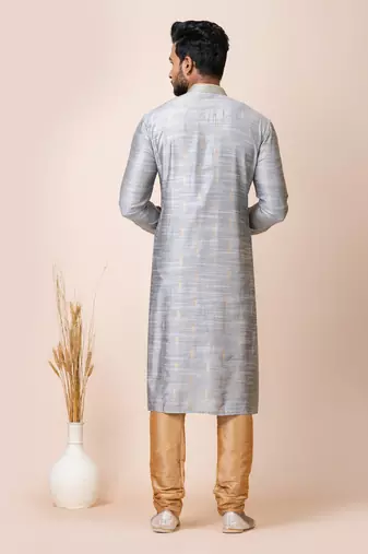 Roykals-Premium Designer Festive Wear Special Readymade Men's Kurta Pyjama