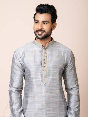 Roykals-Premium Designer Festive Wear Special Readymade Men's Kurta Pyjama 5