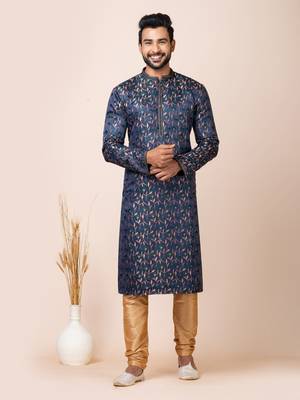 Roykals-Premium Designer Festive Wear Special Readymade Men's Kurta Pyjama 1