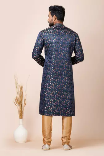 Roykals-Premium Designer Festive Wear Special Readymade Men's Kurta Pyjama