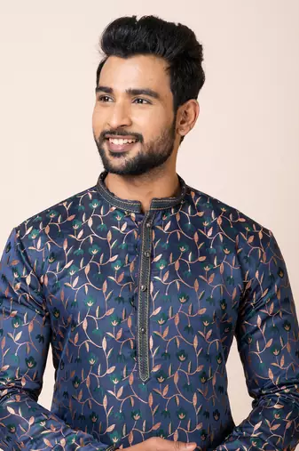 Roykals-Premium Designer Festive Wear Special Readymade Men's Kurta Pyjama