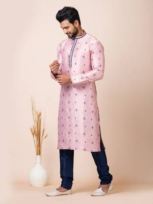 Roykals-Premium Designer Festive Wear Special Readymade Men's Kurta Pyjama 2