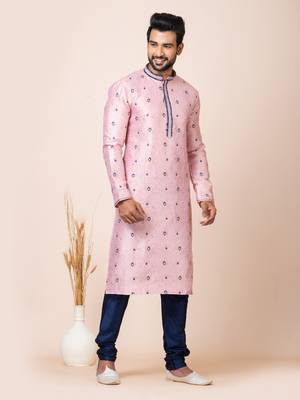 Roykals-Premium Designer Festive Wear Special Readymade Men's Kurta Pyjama 3