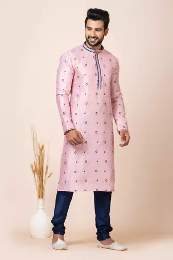 Roykals-Premium Designer Festive Wear Special Readymade Men's Kurta Pyjama