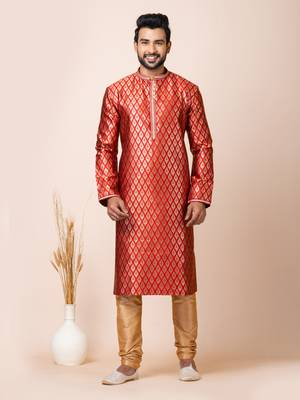 Roykals-Premium Designer Festive Wear Special Readymade Men's Kurta Pyjama 1