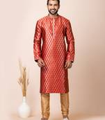 Roykals-Premium Designer Festive Wear Special Readymade Men's Kurta Pyjama