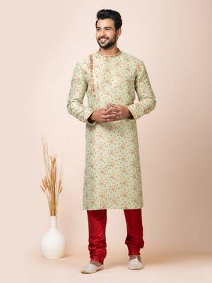Roykals-Premium Designer Festive Wear Special Readymade Men's Kurta Pyjama 1