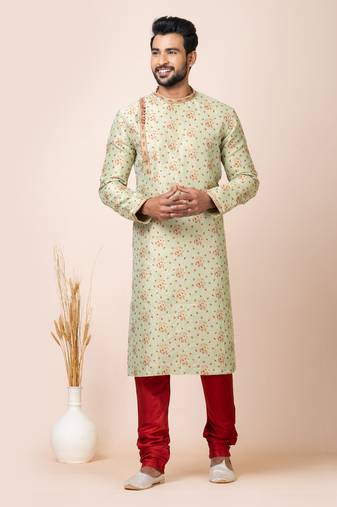 Roykals-Premium Designer Festive Wear Special Readymade Men's Kurta Pyjama