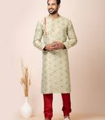 Roykals-Premium Designer Festive Wear Special Readymade Men's Kurta Pyjama