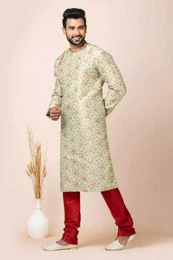 Roykals-Premium Designer Festive Wear Special Readymade Men's Kurta Pyjama