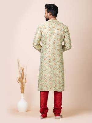 Roykals-Premium Designer Festive Wear Special Readymade Men's Kurta Pyjama 4
