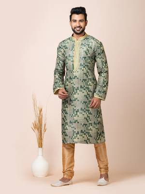 Roykals-Premium Designer Festive Wear Special Readymade Men's Kurta Pyjama 1