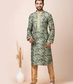Roykals-Premium Designer Festive Wear Special Readymade Men's Kurta Pyjama