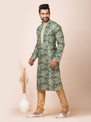 Roykals-Premium Designer Festive Wear Special Readymade Men's Kurta Pyjama 2