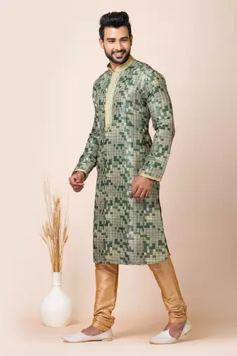 Roykals-Premium Designer Festive Wear Special Readymade Men's Kurta Pyjama