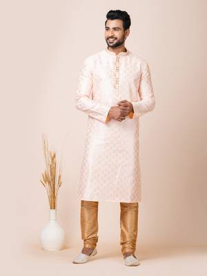 Roykals-Premium Designer Festive Wear Special Readymade Men's Kurta Pyjama 1