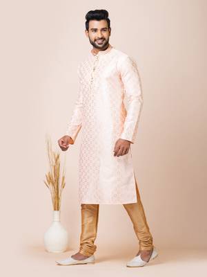 Roykals-Premium Designer Festive Wear Special Readymade Men's Kurta Pyjama 2