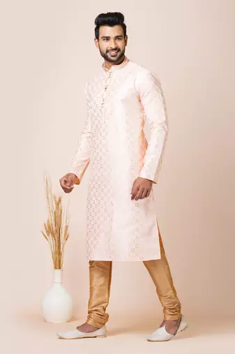 Roykals-Premium Designer Festive Wear Special Readymade Men's Kurta Pyjama
