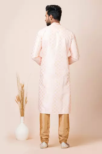 Roykals-Premium Designer Festive Wear Special Readymade Men's Kurta Pyjama