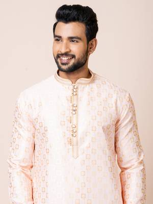 Roykals-Premium Designer Festive Wear Special Readymade Men's Kurta Pyjama 5