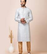 Roykals-Premium Designer Festive Wear Special Readymade Men's Kurta Pyjama