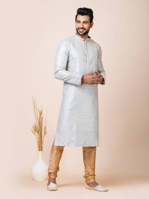 Roykals-Premium Designer Festive Wear Special Readymade Men's Kurta Pyjama 3