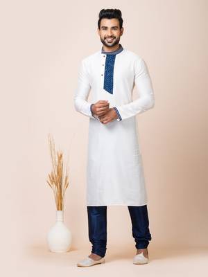 Roykals-Premium Designer Festive Wear Special Readymade Men's Kurta Pyjama 1